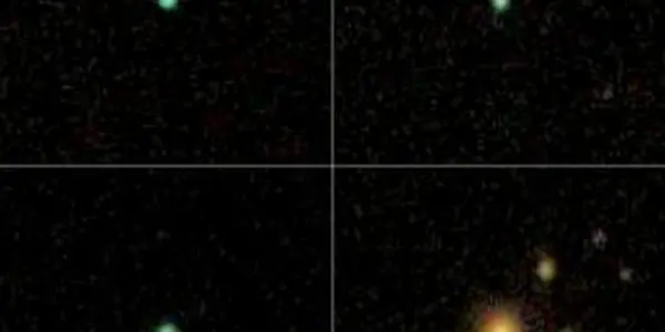 Galaxy Zoo: Citizen Scientists Find 'Green Pea' Galaxies