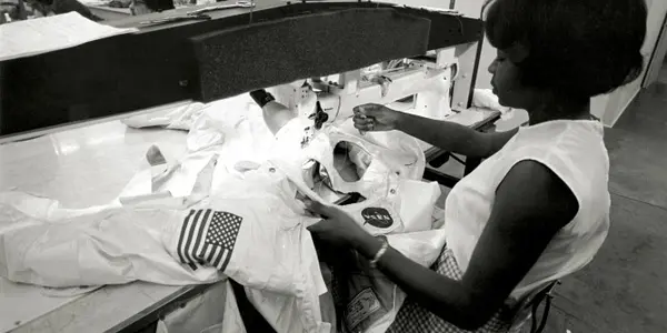 NASA - How A Girdle Made The Moon Landing Possible