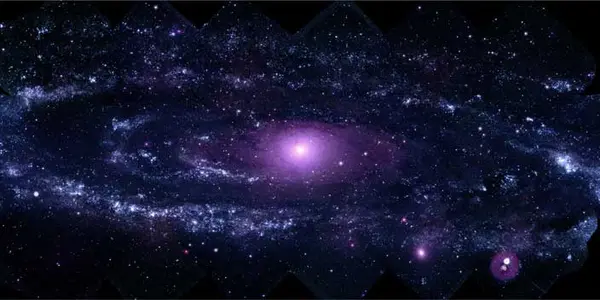 M31 And Ultraviolet Andromeda