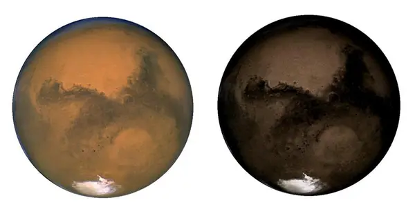 Mars - Red Rocks Resulting From Rust Realistic?