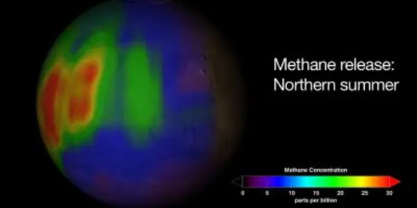 Mars, Methane, Microorganisms?  Maybe