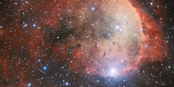 NGC 3324 - Carina Nebula's Hot Pocket Of Star Formation