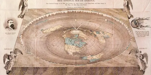 Orlando Ferguson: Flat Earth Believer's Last Remaining Map Goes To The Library Of Congress