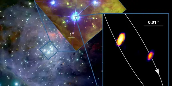 Theta 1 Orionis C - A Peek Into The Heart Of The Orion Nebula