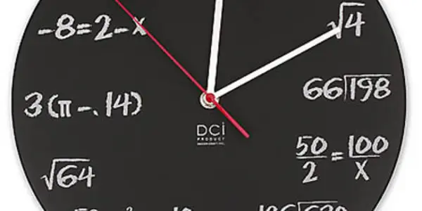 World's Coolest Clock... For Math Geeks