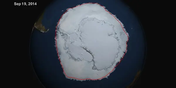 20 Million Square Kilometers - Antarctic Sea Ice New Record Maximum