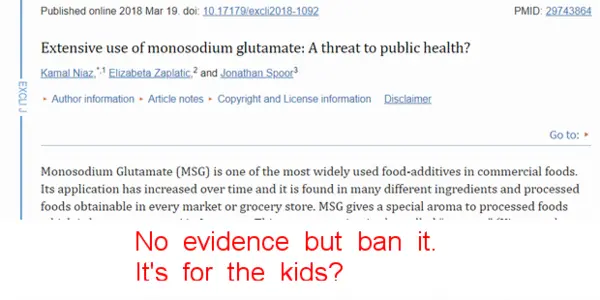 MSG Got A Bad Rep Due To Bad Epidemiology - And Similar Shoddy Work Happens Every Month