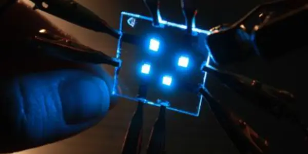 Being Blue - OLED Lights 25 Percent Closer To Prime Time