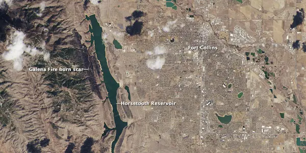 First Landsat 8 satellite images