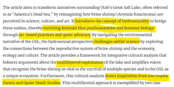 Queer Death Studies And Shrimp: Welcome To Humanities Academia