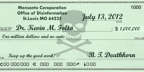 Thoughts From A "Shill For Monsanto"