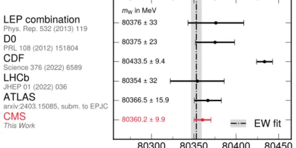 Standard Model Stands? New Measurement Of The W Mass At The LHC