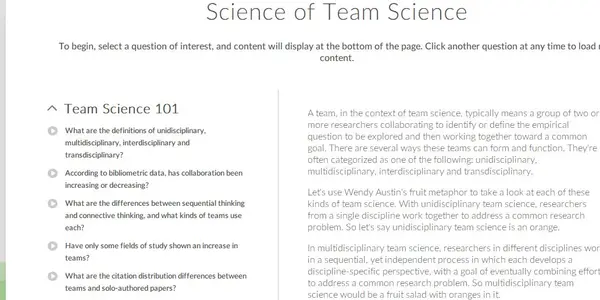 Teamscience.net Hopes To Get Scientists To Collaborate Better - And It Seems To Work