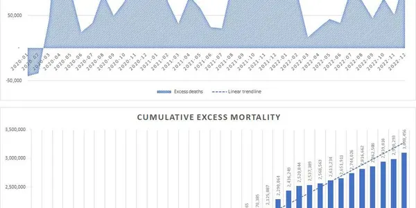 Was It The Vaccines? COVID-19 Effects Linger In Higher Mortality Years Later