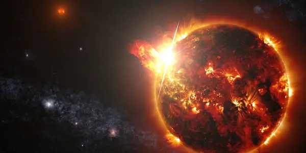 In DG Canum Venaticorum, A Mini Star Just Produced A Mega Flare
