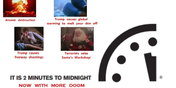 Yawn: The Doomsday Clock Created By Anti-Nuclear Activists Is Still Close To Midnight