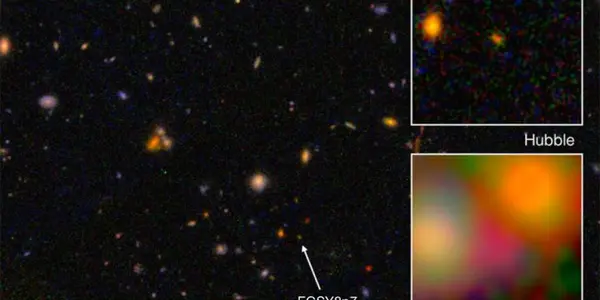 EGS8p7 Galaxy Is Almost As Old As The Universe
