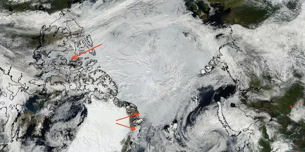 Arctic Ice August 2010 - Update #1