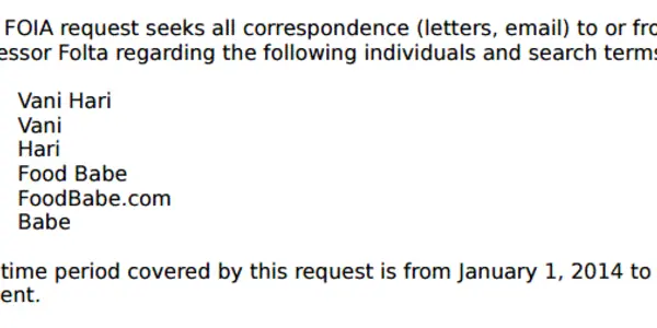 The FOIA Babe, and the New Abuse of Vanity Harassment