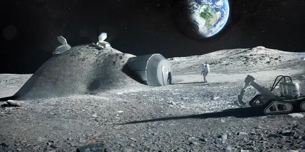 Urea In Astronaut Pee Could Be Used To Build Moon Bases