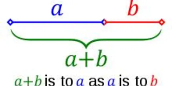 Golden Ratio Of Space-Time?