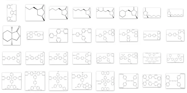 Word cloud inspires a new way to visualize chemical structures