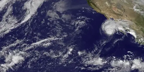 Hurricane Simon's Remnants Moving Through Mexico And The US