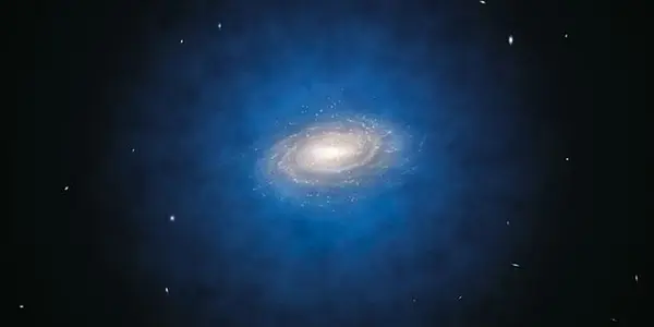 Dark Matter May Be Half Previous Estimates