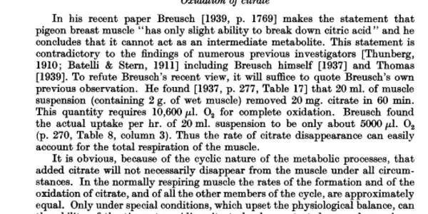 Cellular Respiration: An Alternate Version Of The Famous Krebs Cycle?