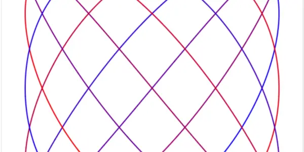 Pure Tones For Healing - Harmonious Lissajous Knots - Pendulum Waves - Sloth Canon Music From Numbers