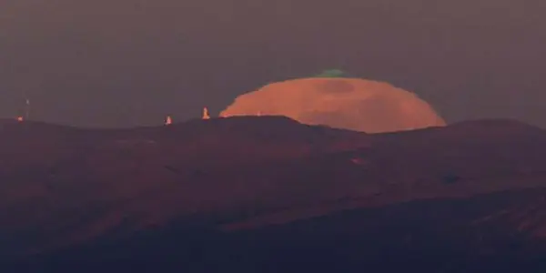 Green Rays: Rare, From The Sun; And From The Moon ?