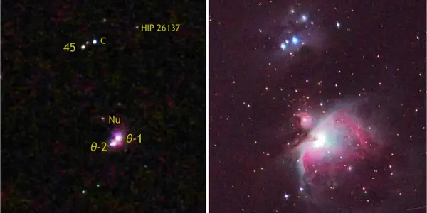 Orion Through The Camera — But Which Type?