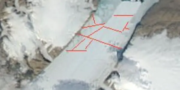 The Anatomy Of A Discovery - Petermann Glacier Ice Tongue Calving 2010