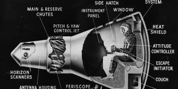 50 Years Of Manned Space Flight - Alan Shepard And Freedom 7