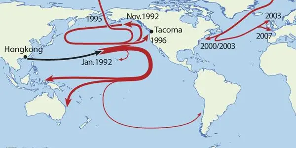 A Rubber Duck's Journey