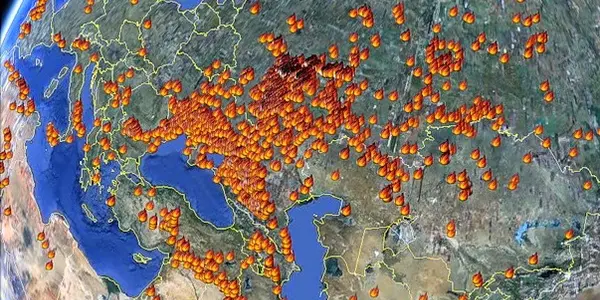 Note to self: Worry more that half of Russia is on fire