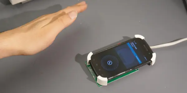 SideSwipe: Gesture Control Using Reflected Smartphone Transmissions