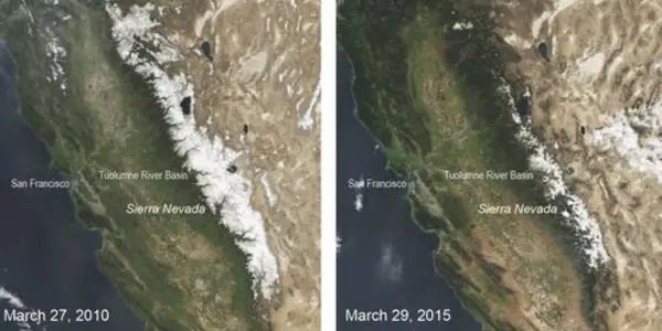 California Drought: Sierra Nevada Snowpack At 500-Year Low
