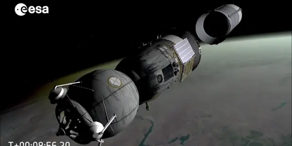 Ingenious Idea: Soyuz Crew in Tether Spin On Way to ISS - For Artificial Gravity - Almost No Extra Fuel