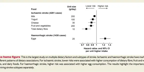 Statistical Wobble: Different Foods Linked To Different Kinds Of Stroke In Epidemiology Paper