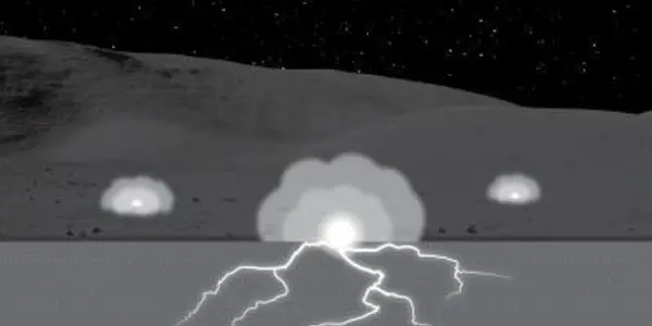 Electric Sparking May Have Altered Properties Of Lunar Dust