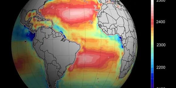 Ocean Acidification You Can See From Space