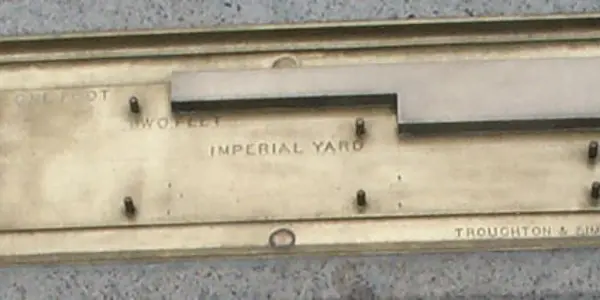Imperial Units of Length Melt as Parliament Burns (Science in Trafalgar Square, London)