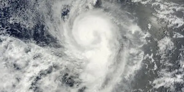 Though It's The 11th Cyclone This Season, Karina Is A Giant 9 From Space
