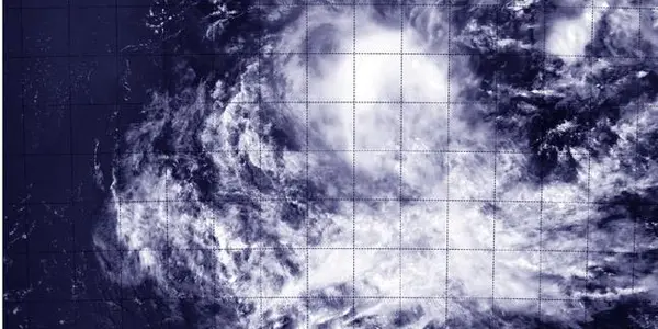 Tropical Storm Adjali Making The Curve In The Southern Indian Ocean
