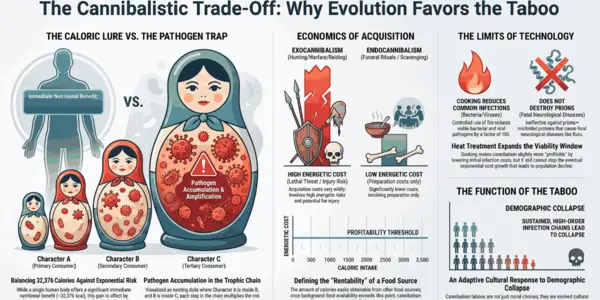 Warning: Cannibalism Will Turn You Into A Zombie Russian Nesting Doll
