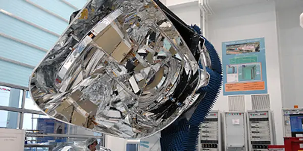Planck satellite for big bang study goes on display tomorrow