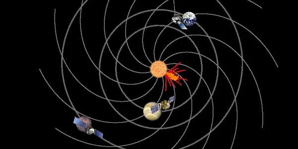 Flares From Far Side Of The Sun Affect Weather Of Inner Planets